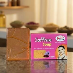 Saffron soap